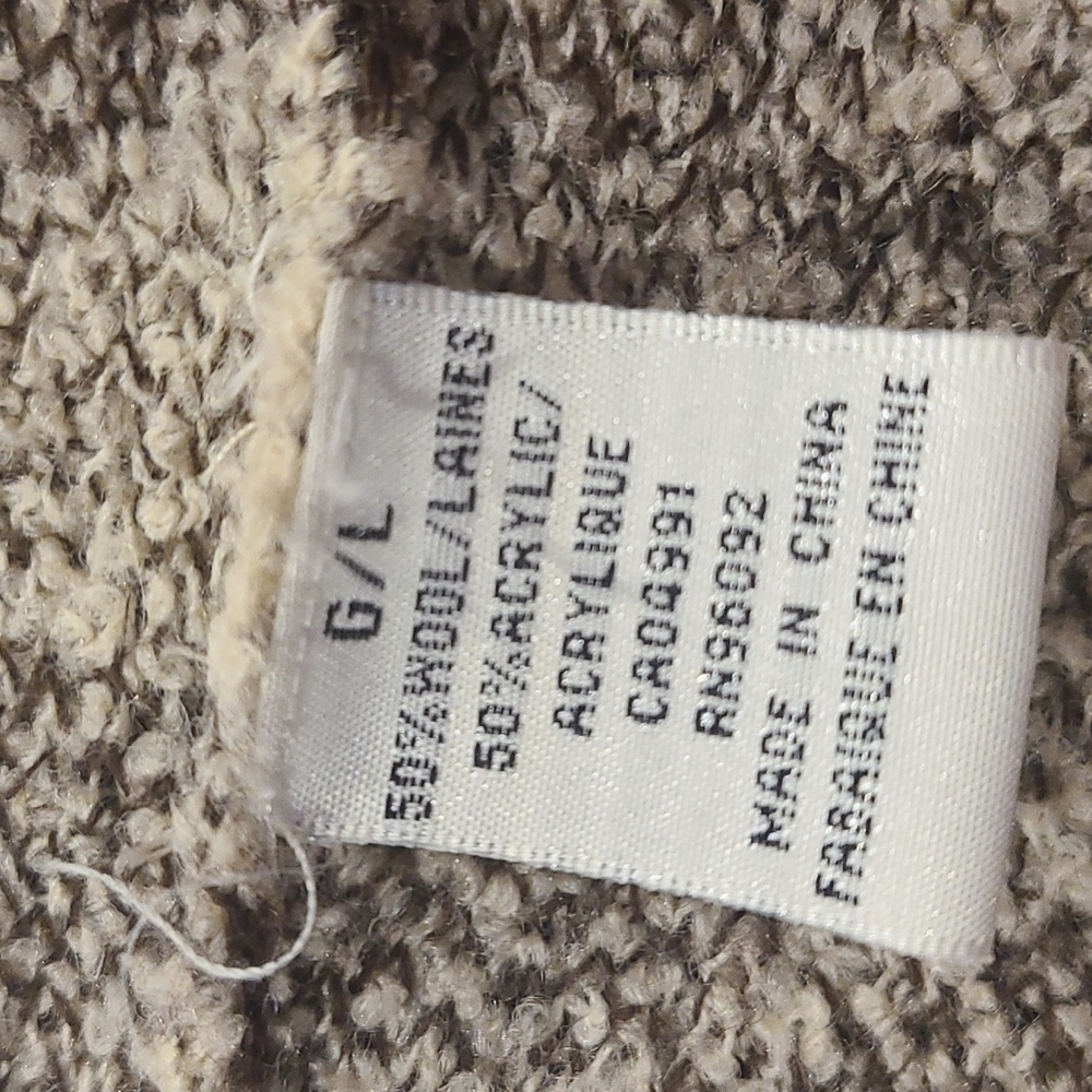 Katherine Barclay Aztec wool blend sweater jacket - Picture 5 of 5